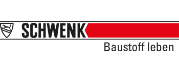 SCHWENK logo saukli vācu valodā - Baustoff leben